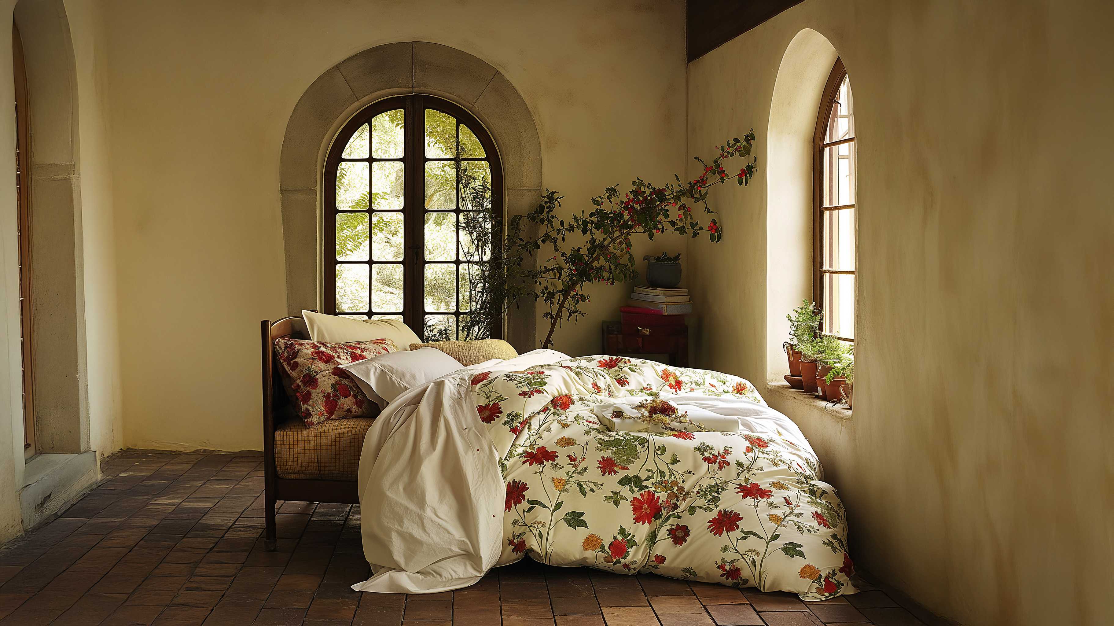 Handcrafted heritage quilts with traditional Rajasthani block print patterns in natural cotton