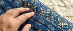 The Gilded Indigo Quilt