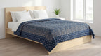 The Gilded Indigo Quilt