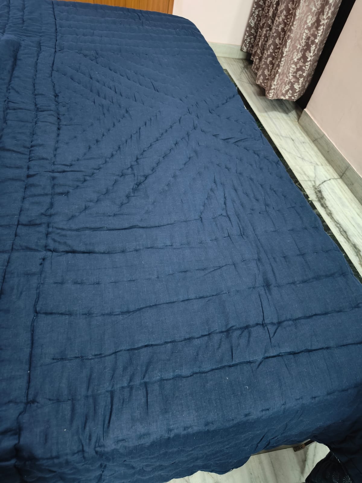 The Gilded Indigo Quilt