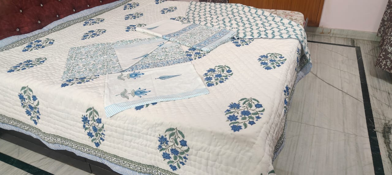 The Jodhpur Indigo Bedding Set