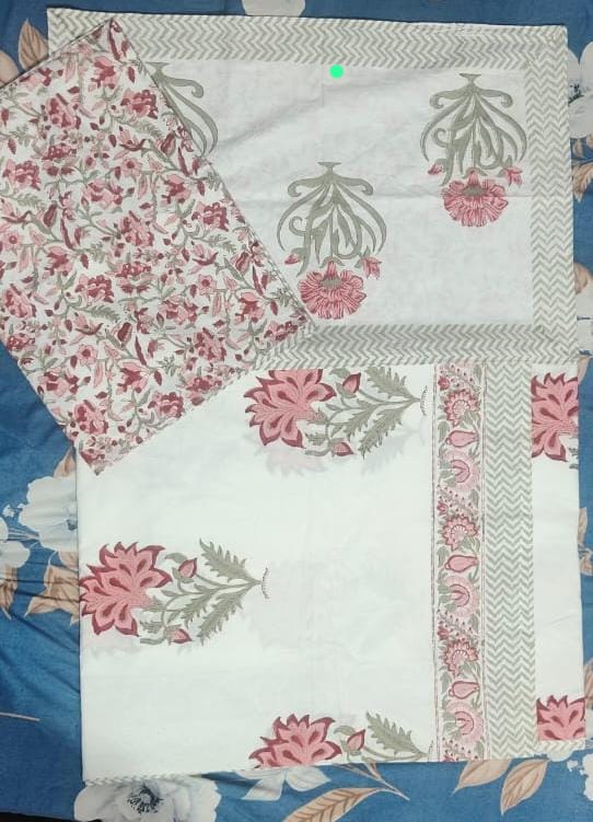 The Jaipur Rose Sheet Set